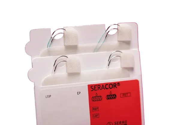 SERACOR Polyester Cardiac Valve Suture